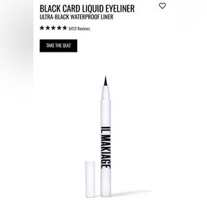 NWT IL MAKIAGE Black Eyeliner